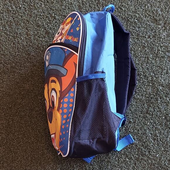 Paw Patrol Backpack Kids School Book Bag Blue Cartoon Animation - Picture 4 of 4